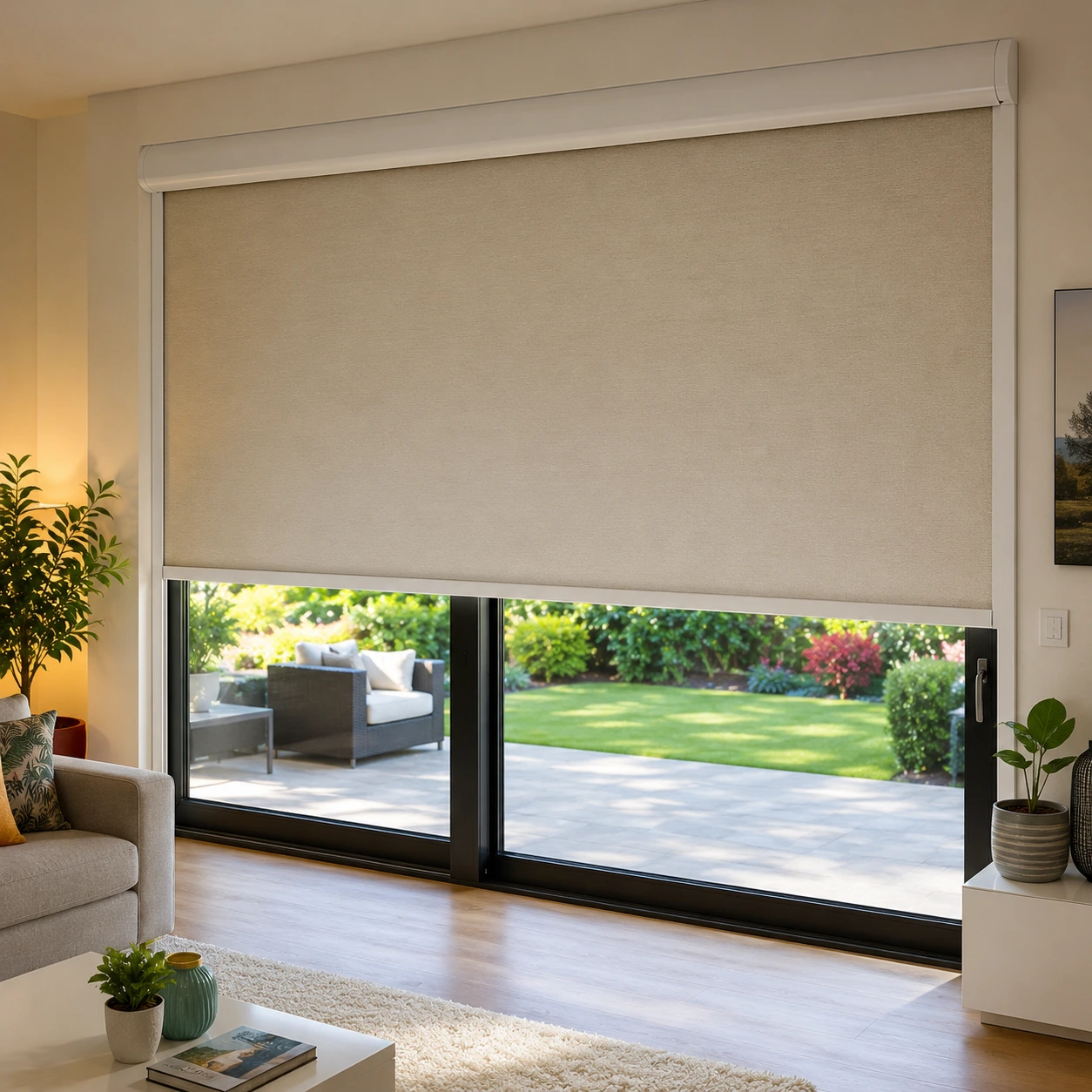 Rolete textile casetate